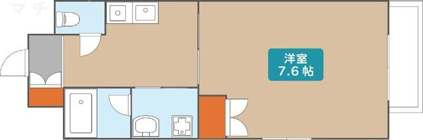 鶴舞駅 徒歩3分 4階の物件間取画像